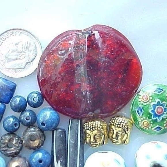 DELUXE Large Hole Beads Wanderlust Collection for Macrame Craft Jewelry Making - Picture 2 of 5